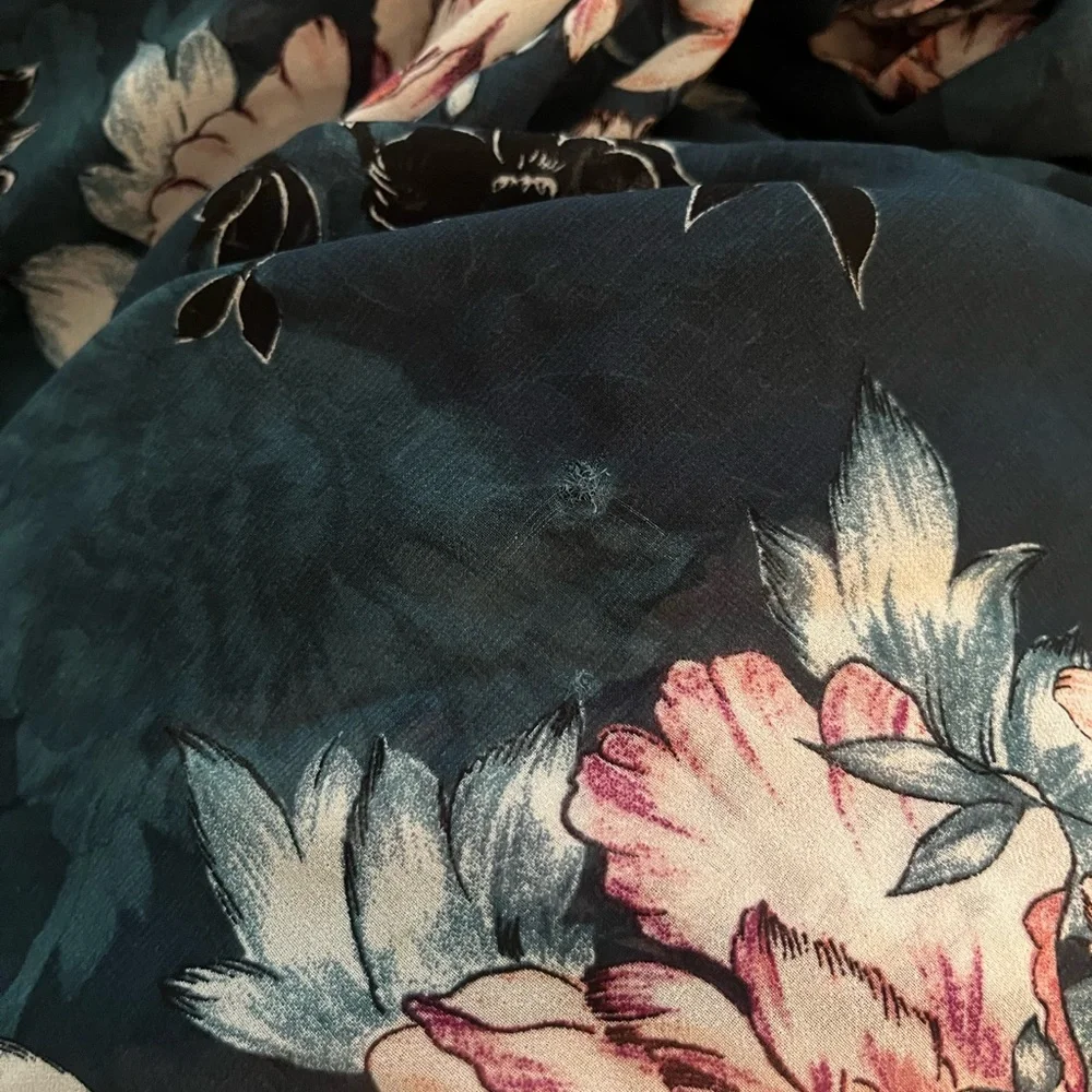 City Chic Jade Blossom High-Low Maxi Dress Size 20 - Picture 2 of 6